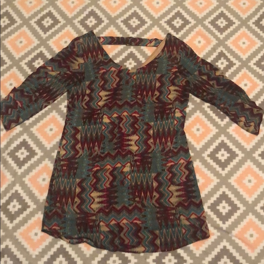 Three-quarter length dress